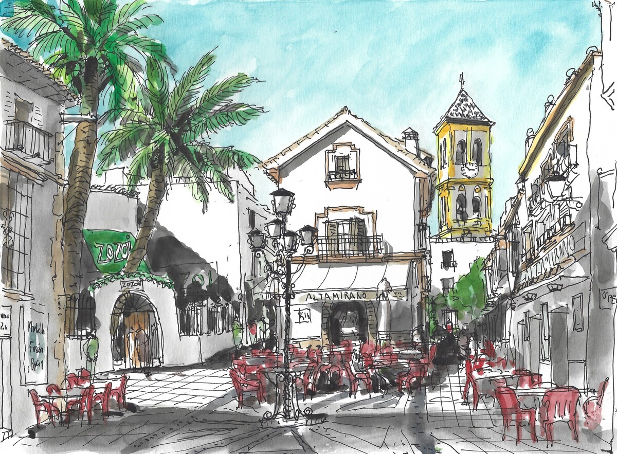 Resultados y Galería del Concurso de dibujo Urban Sketchers